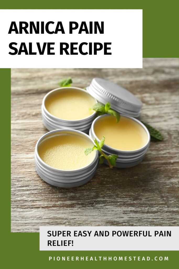 Arnica pain salve herbalism for beginners recipe