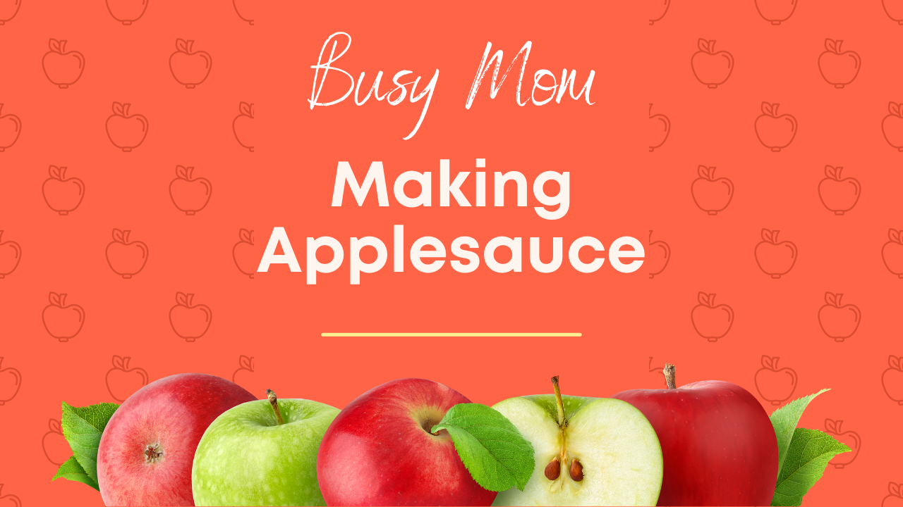 How Easy it is to Make Homemade Applesauce