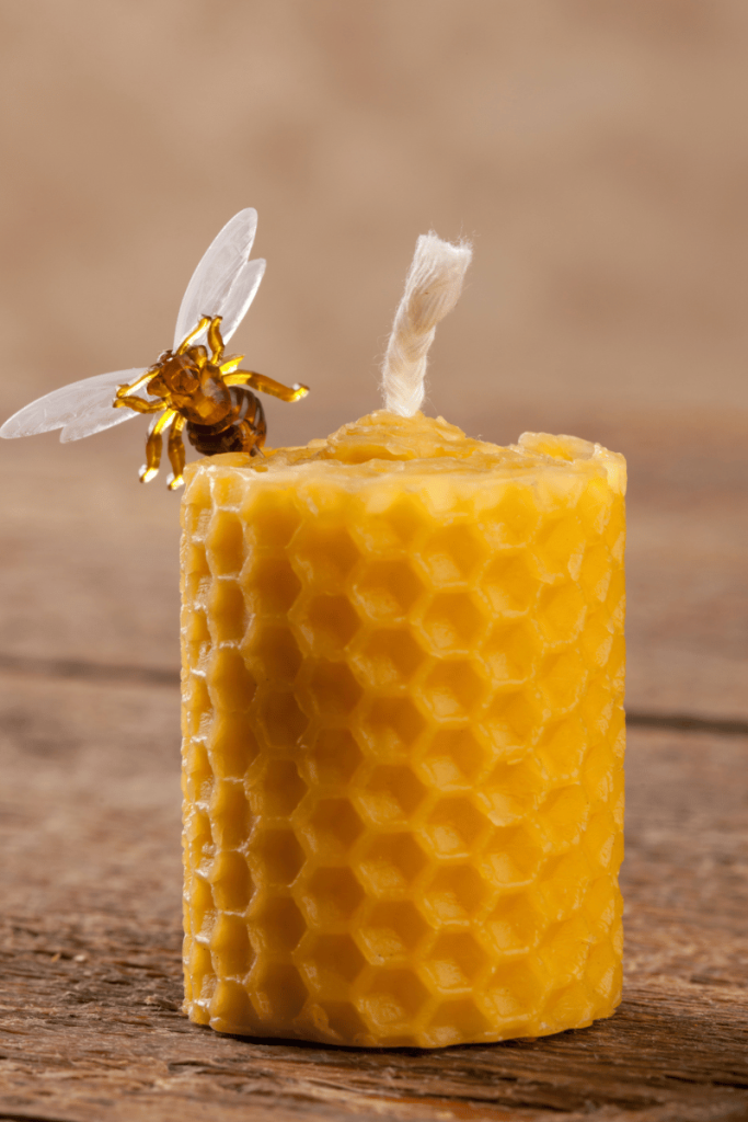 beeswax candle natural living products