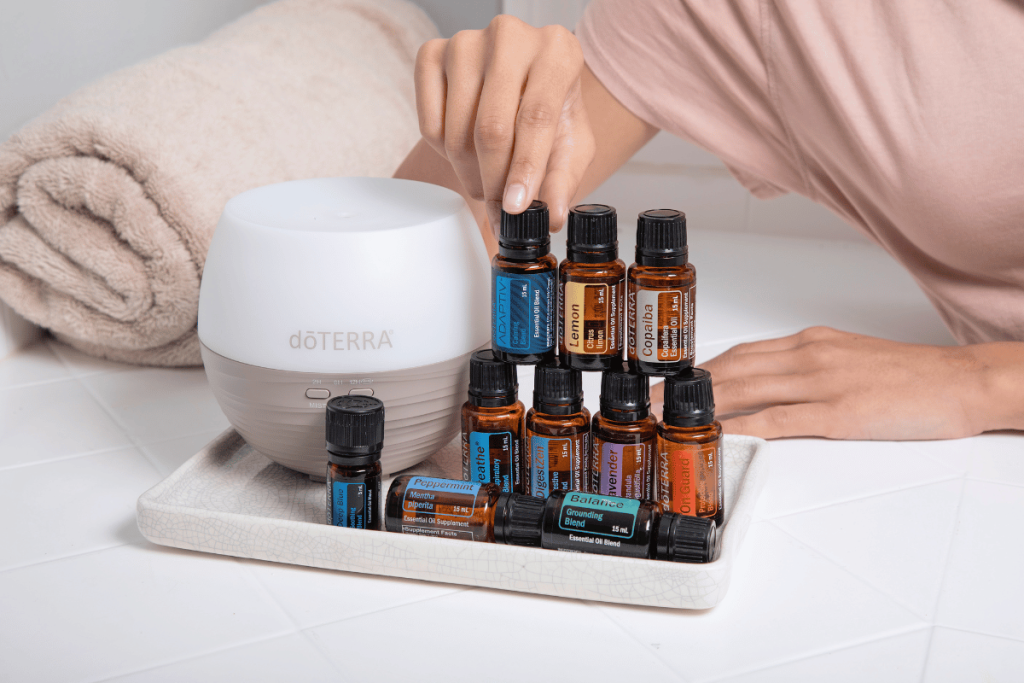 dOTTERA essential oils and diffuser natural living products