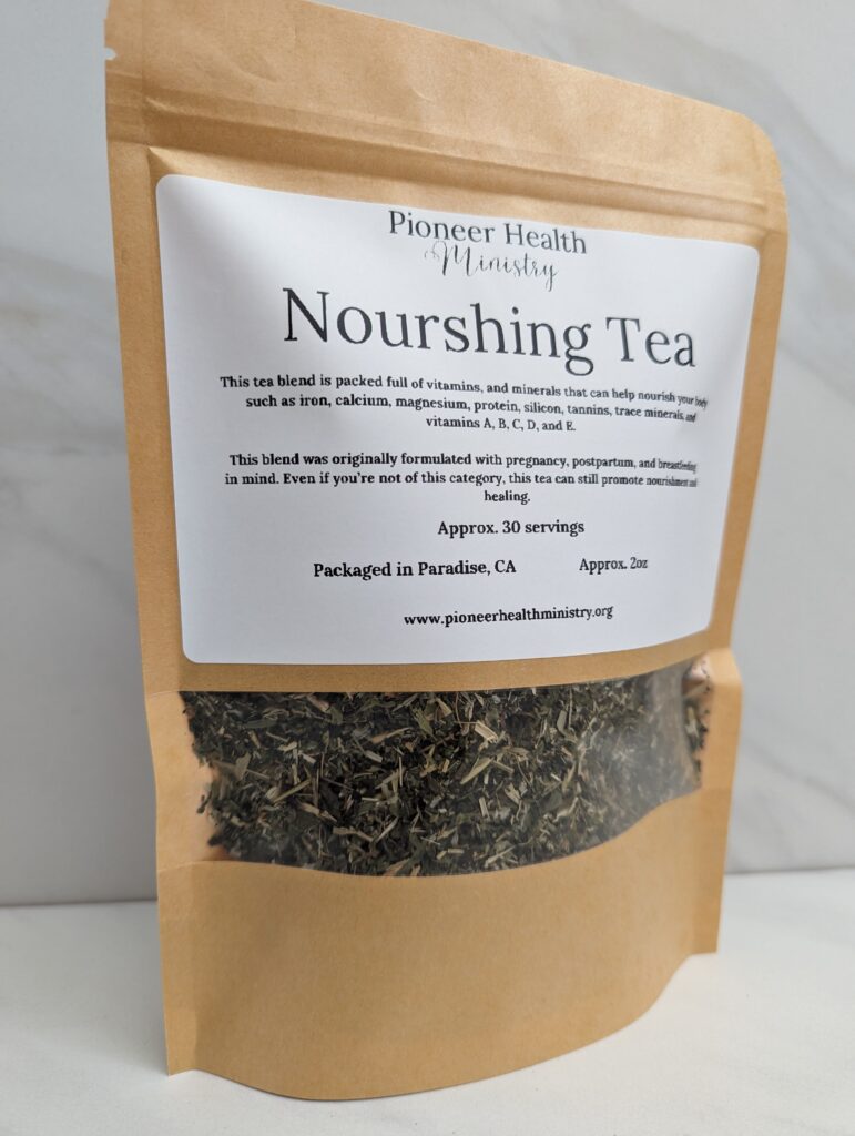 pioneer health ministry nourishing tea