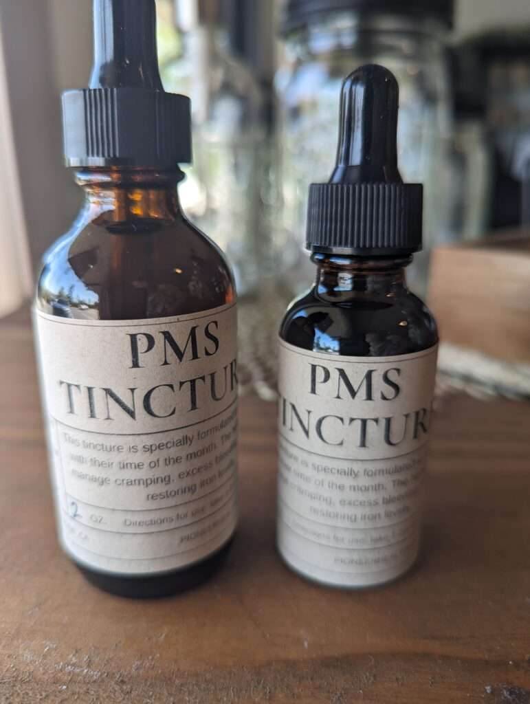 PMS tincture from Pioneer Health Ministry