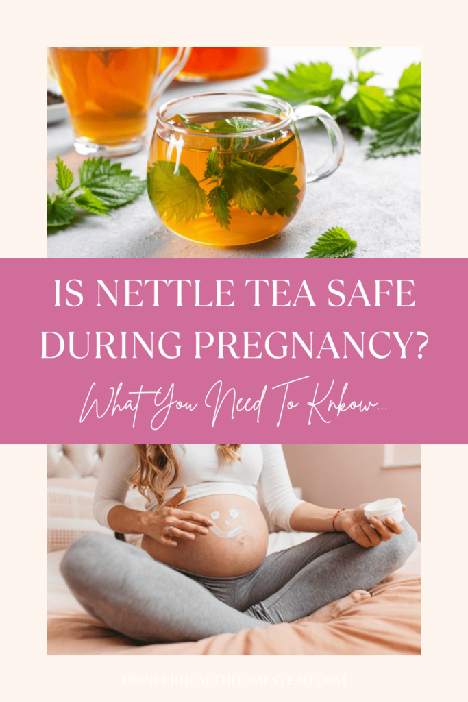 Is Nettle Tea Safe During Pregnancy pinterest pin nettle tea and pregnant woman