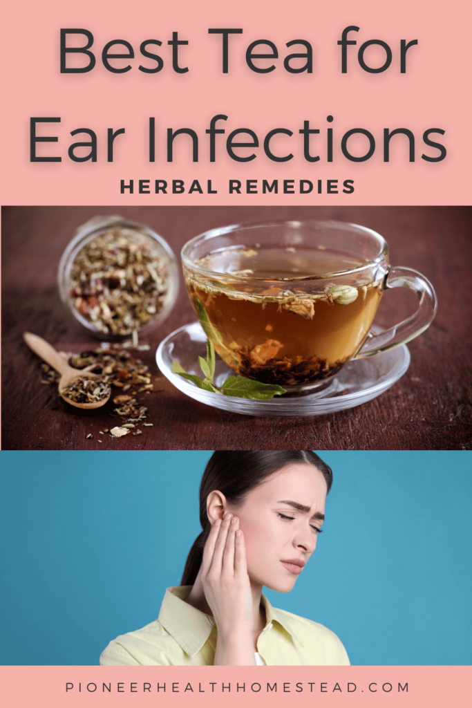 Best Tea for Ear Infections pinterest pin