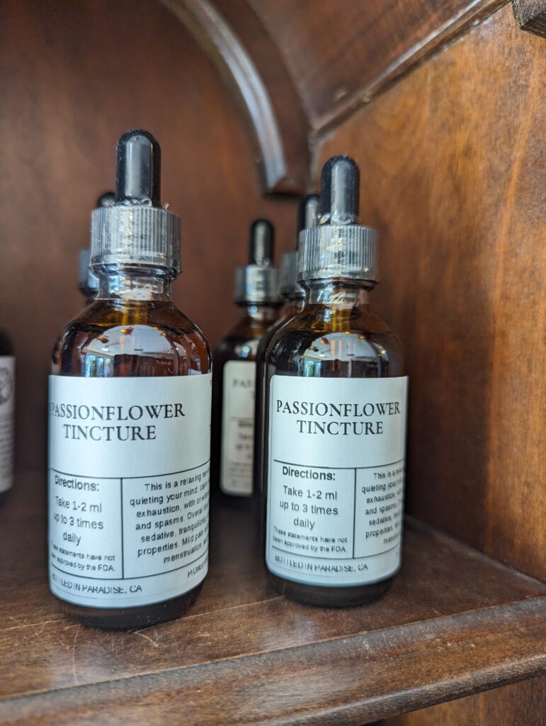 passionflower tincture pioneer health ministry