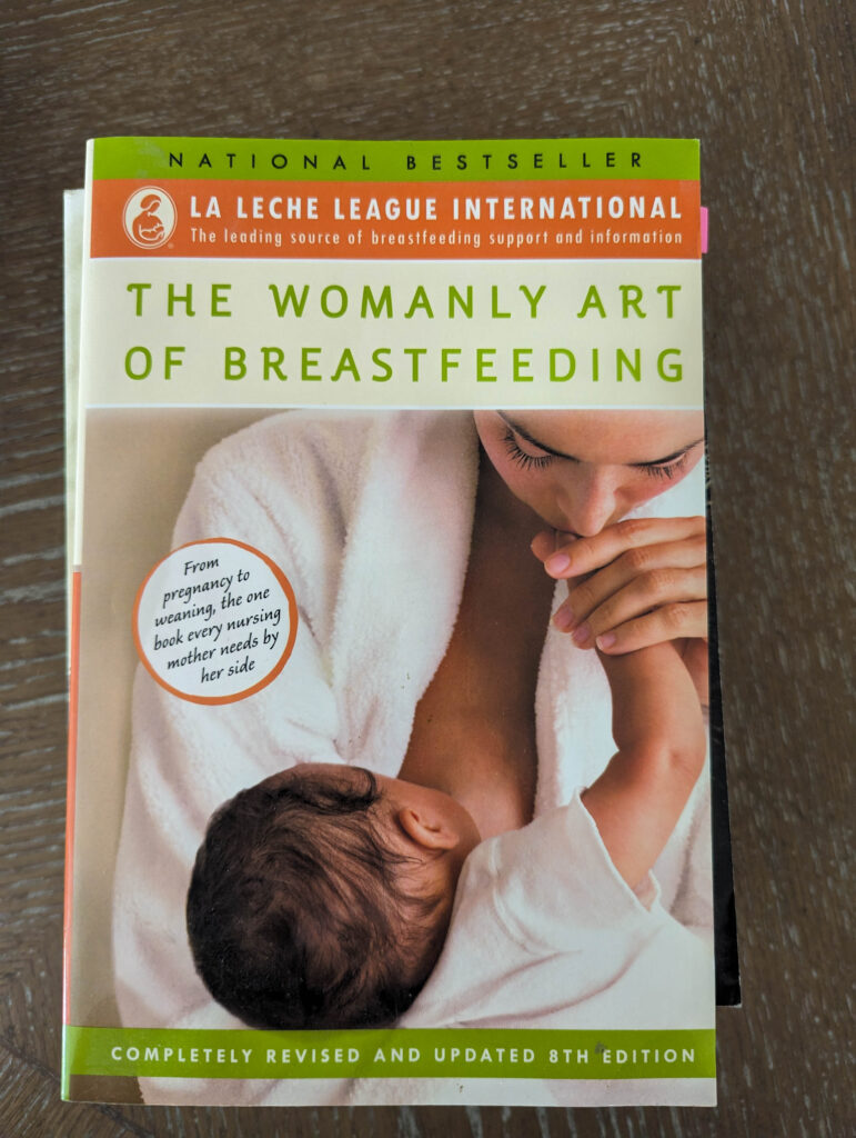 the womanly art of breastfeeding book