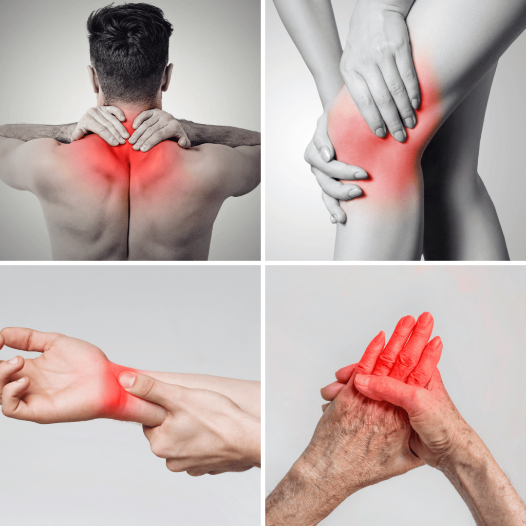 pain in muscles knees carpal tunnel and arthritis