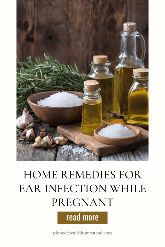 home remedies for ear infection while pregnant pinterest pin 1