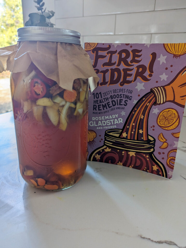 fire cider with fire cider book 