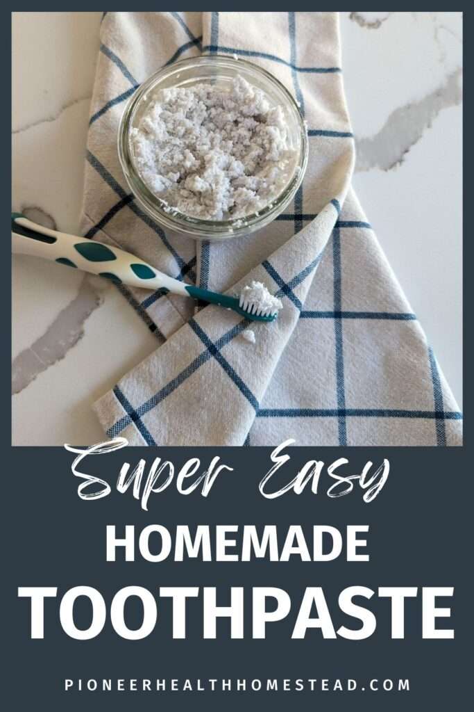 Homemade Toothpaste DIY Recipe