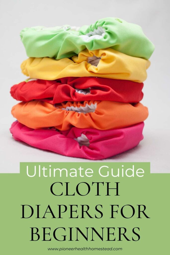 stack of multi colored cloth diapers