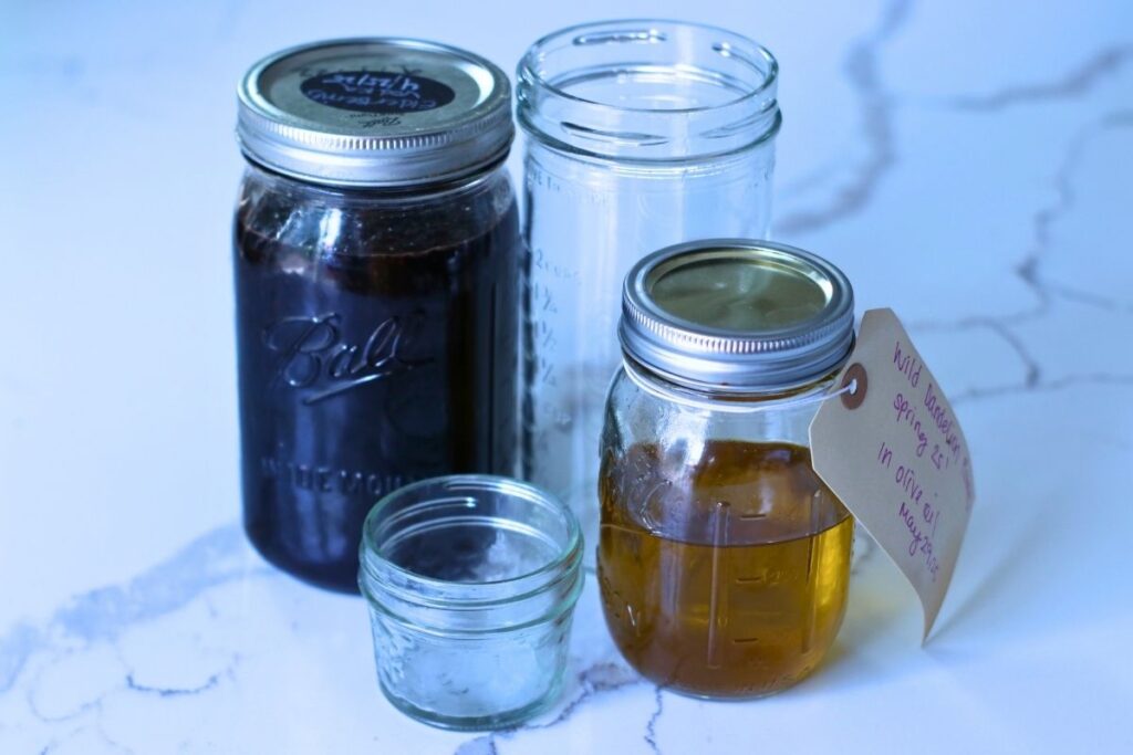 Herbalist must haves mason jars in varying sizes