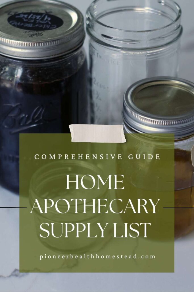 herbalism home apothecary supply herb list must haves pins (3)