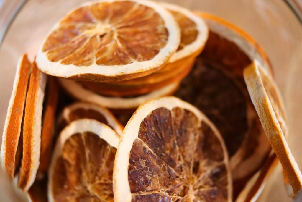dried orange slices