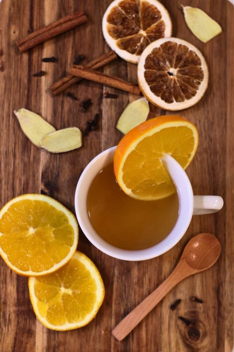 Spiced Orange & Clove Holiday Herbal Tea Recipe